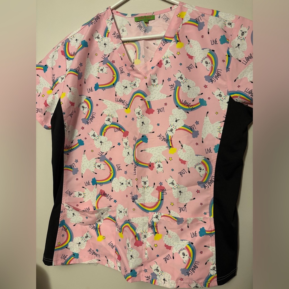 Llama Love Pink Kids Pajamas